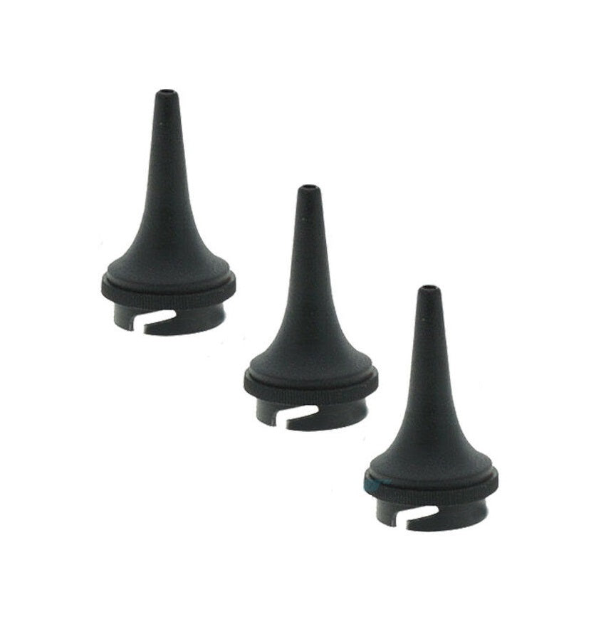 Reusable Otoscope Cover Tips - Diagnostic Specula Sets In 2.5mm, 3.5mm, 4mm & 5mm Sizes, Compatible With Zyrev ZetaLife Otoscopes