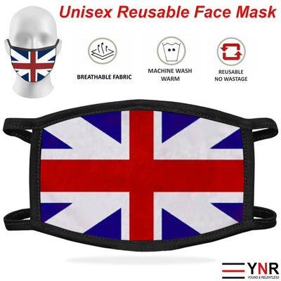 Face Mask Washable Breathable Reusable Adult Mouth Protection Cover Shield Design
