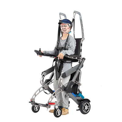 Gait Rehabilitation Training Electric Wheelchair Elderly Care Disability