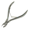 YNR polished 4-inch cuticle nipper for manicure and dead skin trimming