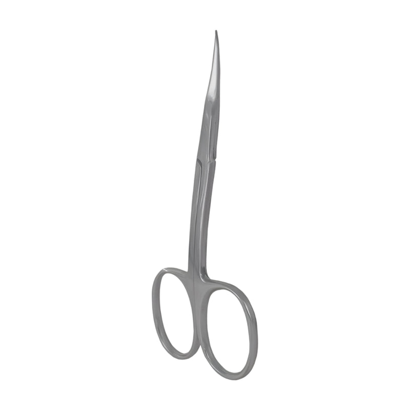 Professional Finger Toe Nail Scissors Curved Arrow Steel Manicure Cuticle Nail