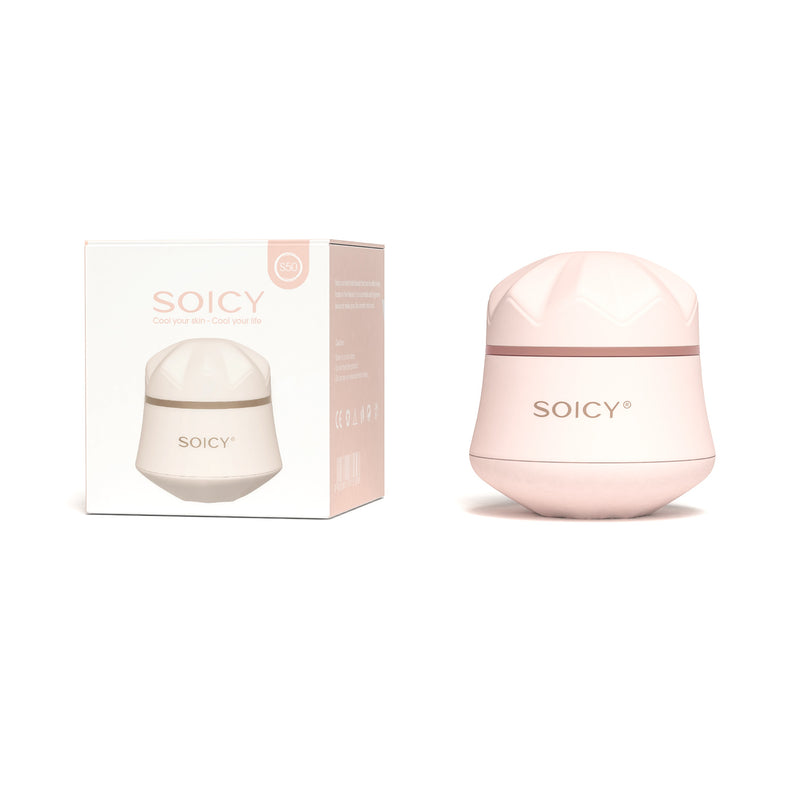 SOICY S50 SOICY Pink Ice Roller Facial Massager Skincare Rollers for Face & Eyes