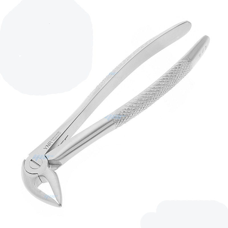 YNR® Dental Tooth Extraction Forceps Tools Upper Lower Molars Roots Dentist Surgery Tools CE Mark (NO-33S Lower Deciduous Roots)
