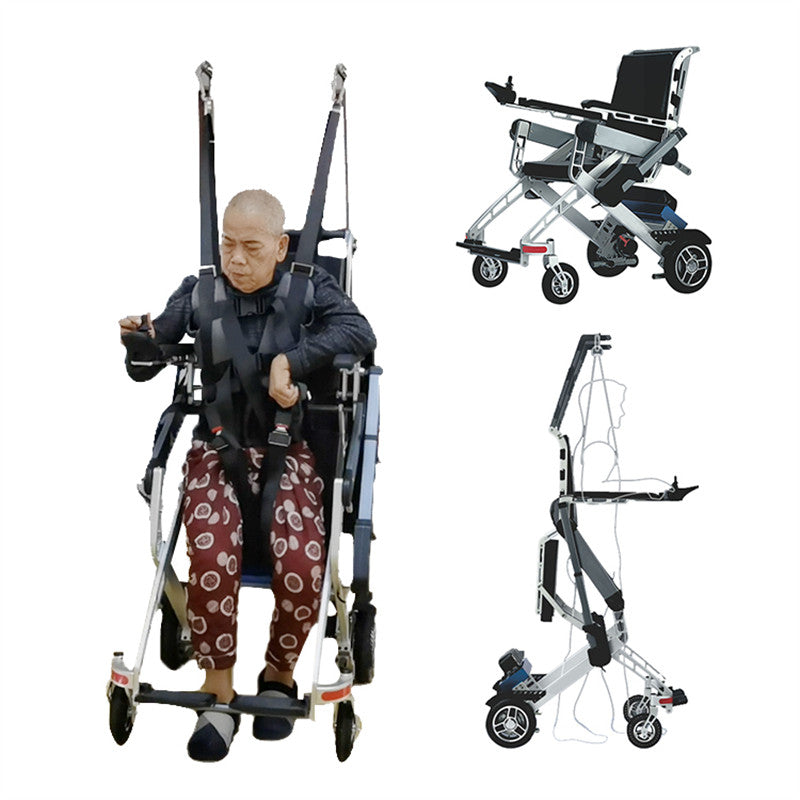 Gait Rehabilitation Training Electric Wheelchair Elderly Care Disability