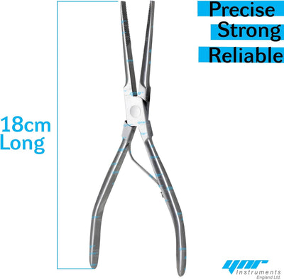 Triangle Fish Bone Pliers Silver