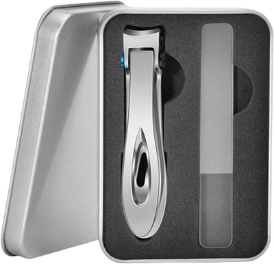 Extra Large Toe Nail Clippers For Thick Nails Heavy Duty Professional with Nail Files and Case