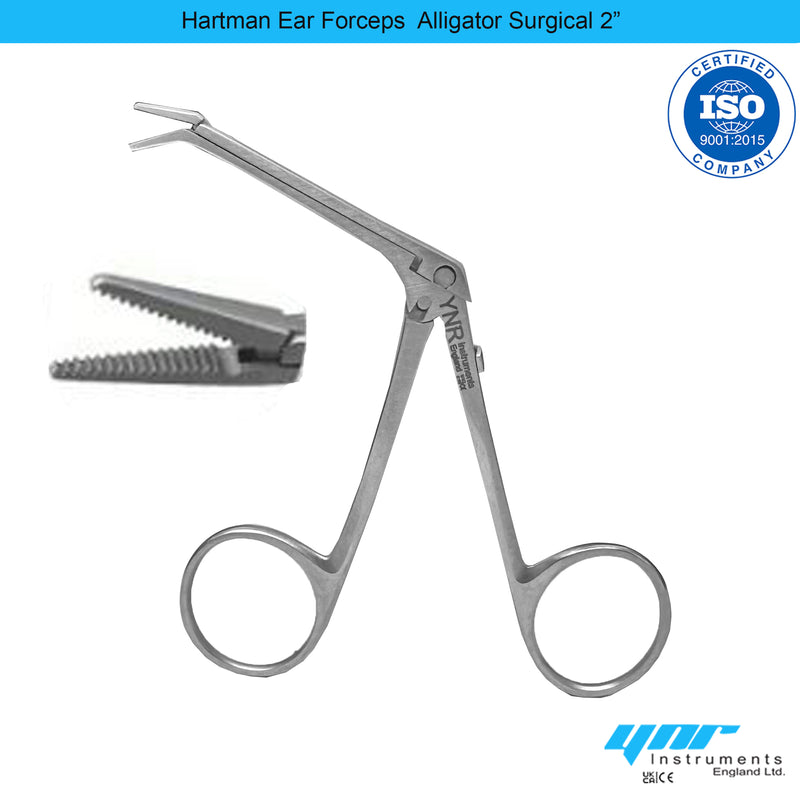 Hartman-Herzfled Crocodile Alligator Forceps Ear Speculum Medical Surgical