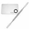 YNR Professional Stainless Steel Makeup Mixing Palette with Double-Ended Spatula – Foundation, Concealer & Cream…