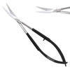 YNR® Spring-Action Eyebrow Trimming Scissors – 10 Options – view 3 | YNR Instruments