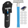 YNR® Butterfly Double-Edge Safety Razor with 10 Blades – 7 Colours