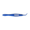 YNR T-106 Utrata Capsulorhexis Curved Shaft Forceps, Titanium