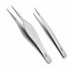 YNR Precision Pointed Splinter Tweezers – Fine Serrated Tips, 8 cm