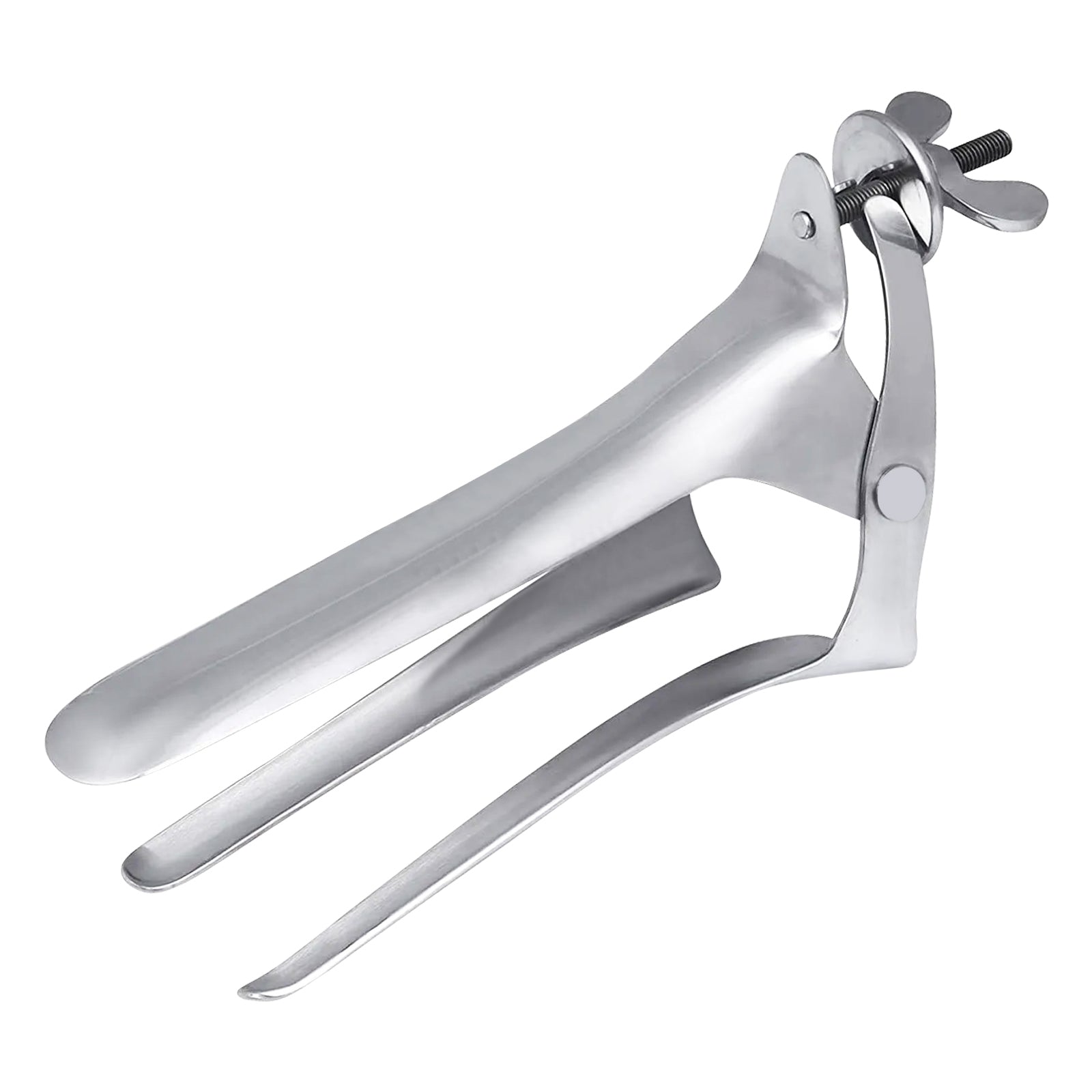 Bovine vaginal speculum bivalve design
