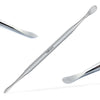 Pedicure Double Instrument, 6¼”, ‘Spatula’, pointed – round bent, stainless, surgical quality Chiropody Podiatry Tools…