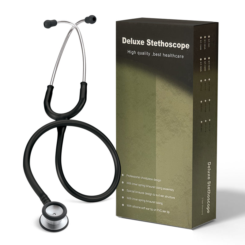 YNR Deluxe Dual Head EMT Stethoscope GP Doctor Nurse Vet Medical Student Health CE