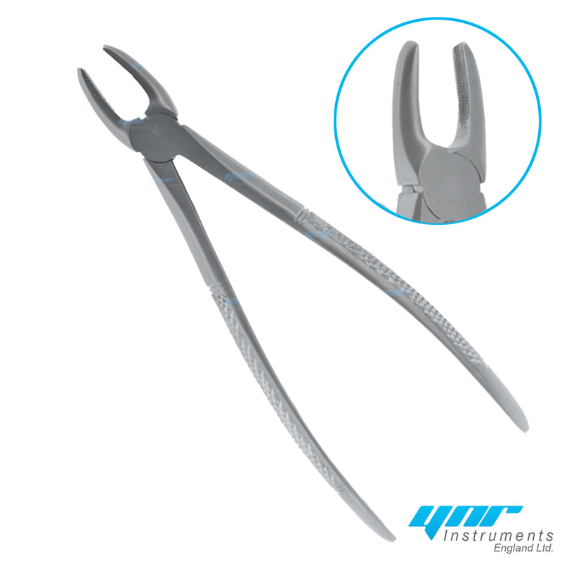 YNR® Dental Tooth Extraction Forceps Tools Upper Lower Molars Roots Dentist Surgery Tools CE Mark (NO-1 Upper Incisors and Canines)