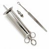 YNR Ear Wax Removal Kit with Stainless Steel Ear Syringe, Otoscope & Kidney Tray – view 3 | YNR Instruments