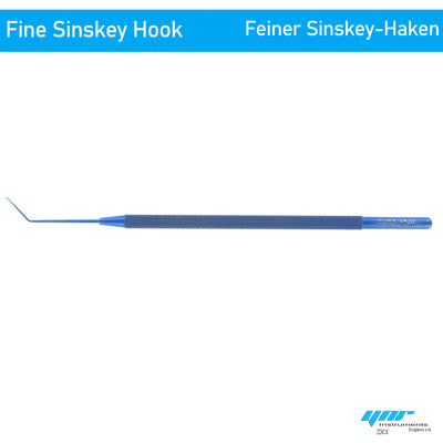 YNR T-113 Fine Sinskey Hook, Titanium