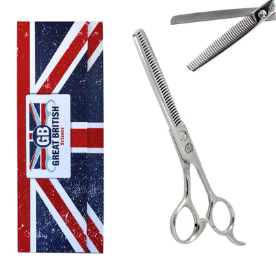 Professional Great British Hairdressing Scissors Barber Salon Haircutting Thinning Scissors Shears Razor Sharp 6.5 Inches