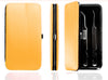 Gold plain magnetic eyelash tweezer storage case