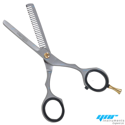 Hairdressing Scissors Barber Scissors Hair Scissors Salon Spa Comb Razor Blade Cutting Thinning Shears 5.5" Holster Pouch Set