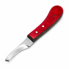 YNR Offset Hoof Knife Right Hand – Farrier Horse Hoof Trimming Tool with Wooden Handle – product image 1