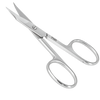 YNR Curved Nail Scissors 3.5" Professional Cuticle Scissors Stainless Steel Precision Manicure Beauty Tool