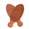YNR Terracotta Foot Scrubber – 2-in-1 Clay Callus Remover – view 1 | YNR Instruments