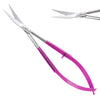 YNR® Spring-Action Eyebrow Trimming Scissors – 10 Options – view 5 | YNR Instruments
