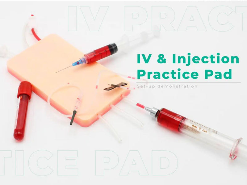 Suture Practice Medical Silicone 3 Layer Suturing Pad Human Skin Model Training Venepuncture Injection Nurse Module