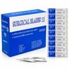 YNR No. 3 Scalpel Handle with 100 No. 11 Carbon-Steel Blades – Precision Knife Set – Clinical Instrument for Specialist Procedures