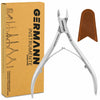 Professional Cuticle Nipper - Manicure & Pedicure Cuticle Clippers with 6mm Blade, Precision Cutting, Ergonomic Design 10.5 cm, Beauty & Nail Care Tools