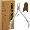 Professional Cuticle Nipper - Manicure & Pedicure Cuticle Clippers with 6mm Blade, Precision Cutting, Ergonomic Design 10 cm, Beauty & Nail Care Tools
