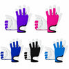 Equestrian Horse Riding Gloves Synthetic Leather Cotton Mens Ladies Kids S M L