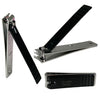 YNR® Professional Black Fingernail Clipper Set – Five Options