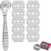 YNR® Callus Remover – Professional Corn & Hard Skin Remover for Feet – Stainless Steel Straight Blade Pedicure Tool – Effortless Foot Heel Shaver- 10 x Blades Included