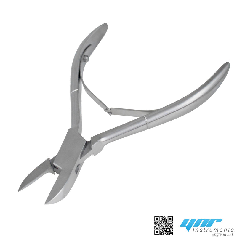 YNR Toenail Clippers Podiatry Tool German Forged 5.5 inch Cantilever Nail Nippers to Cut Thick Toe Nails - Hospital Grade - 14cm
