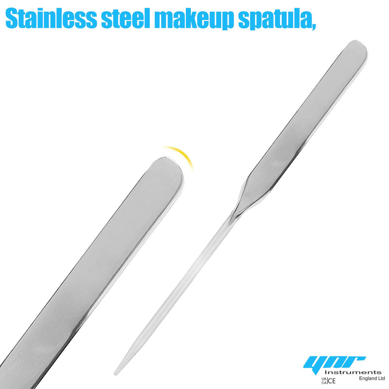 Korean Makeup Spatula Stainless Steel Cosmetic Makeup Mixing Spatula Tool for Palette - Nails-Make-up