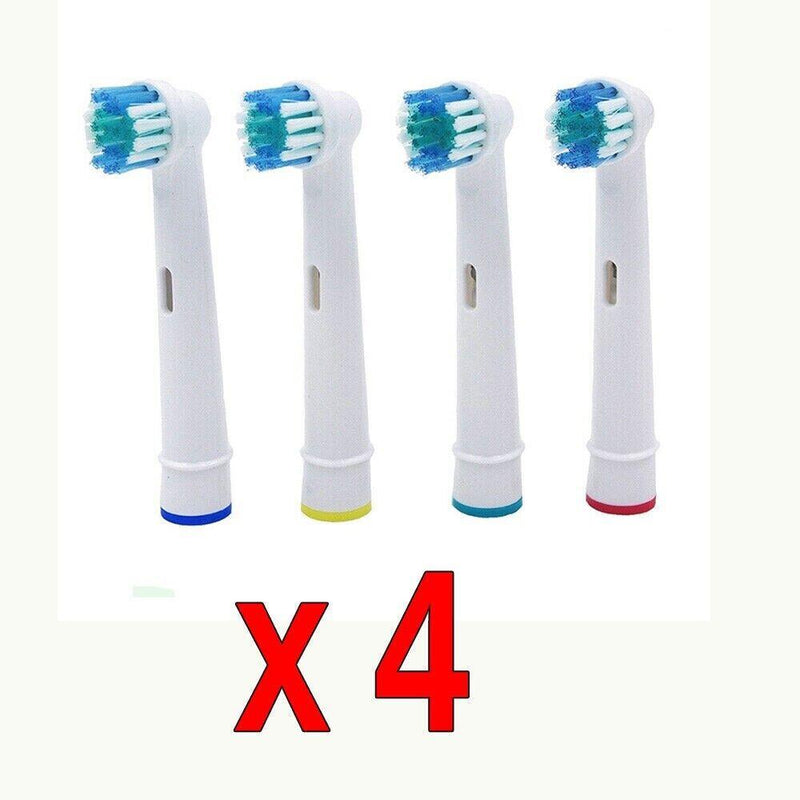 Toothbrush Heads Replacement Brush for Electric Oral-B Braun Compatible 4 PACK Gigi