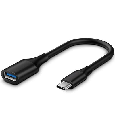 On The Go USB Host Adapter Cable USB Type C to USB A Female OTG Cable