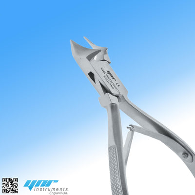 YNR Toenail Clippers by YNR Instruments England - Podiatry Tool German Forged - 5.5 inch Cantilever Nail Nippers to Cut Thick Toe Nails - Hospital Grade - 14cm