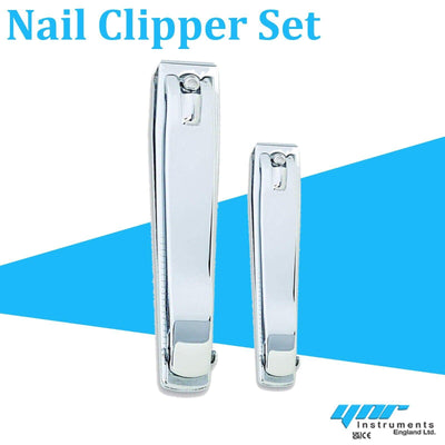German Toe Nail Clippers Cutters Nippers - Chiropody Heavy Duty Thick Nails -Set