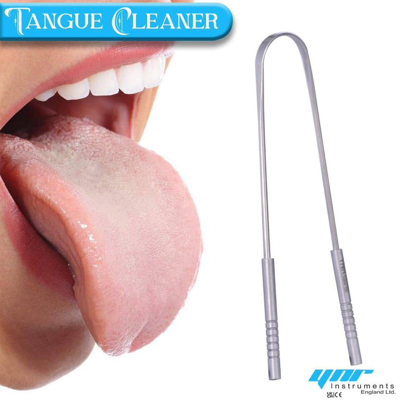 YNR Stainless Steel Tongue Tounge Cleaner Scraper Dental Care Hygiene Oral Mouth