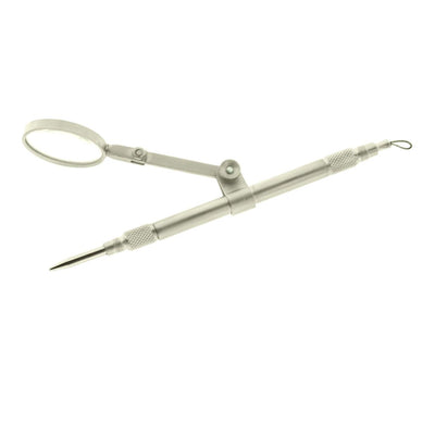 Eye Magnet Loop Forceps with Magnifying Glass Ophthalmic Surgical Instruments