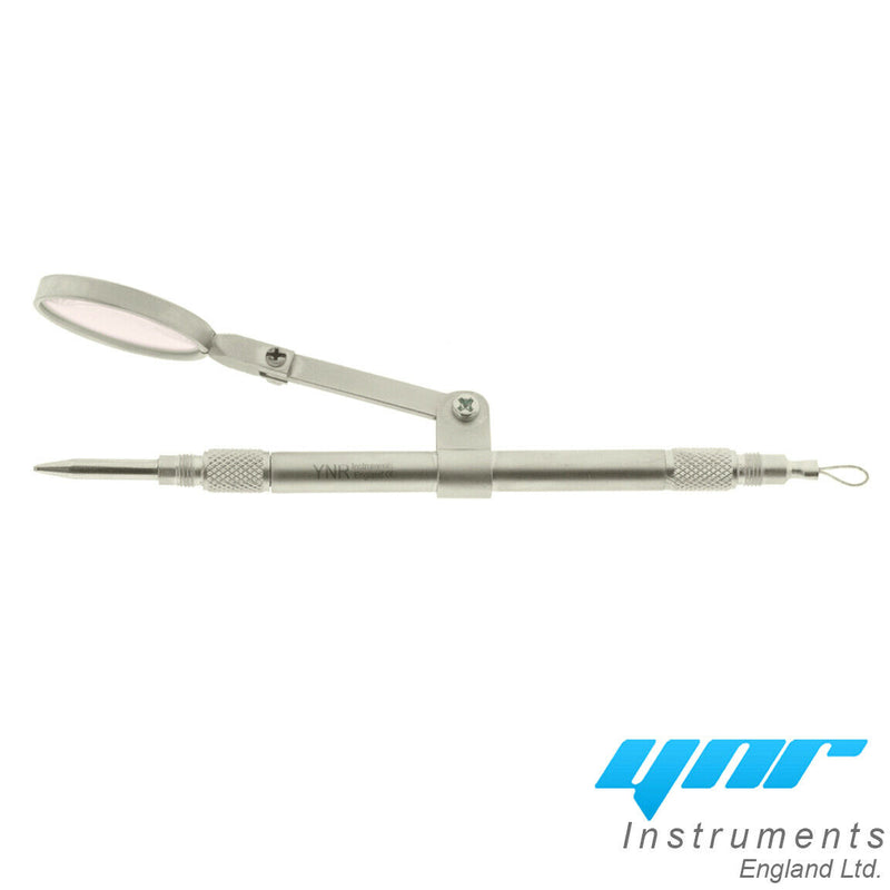 Eye Magnet Loop Forceps with Magnifying Glass Ophthalmic Surgical Inst ...