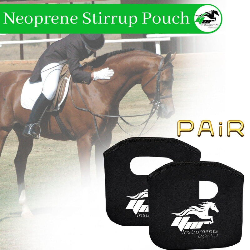 YNR Stirrup Covers for iron Stirrups Platis Stirrups Flexible Neoprene Material Stirrups Socks for Saddle Equestrian Equipment Horse Tack Protection