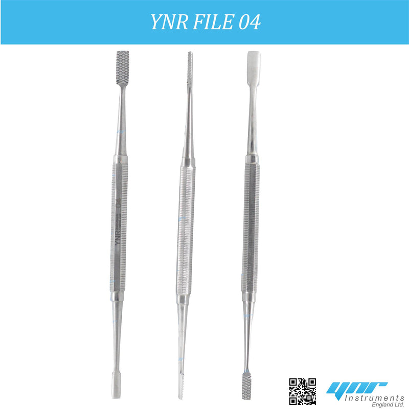 YNR Bone File Double End Surgical Orthopedic Dental Equipment Dentist Tool