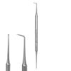 YNR German Made Thin Nail Art Liner Brushes French Tip Brush Manicure Drill Drawing Nails Brush Pen Double Ended Dotting Tools Set Nail Dotting Pull Line Painting Drawing Pens For DIY Nail Art Designs