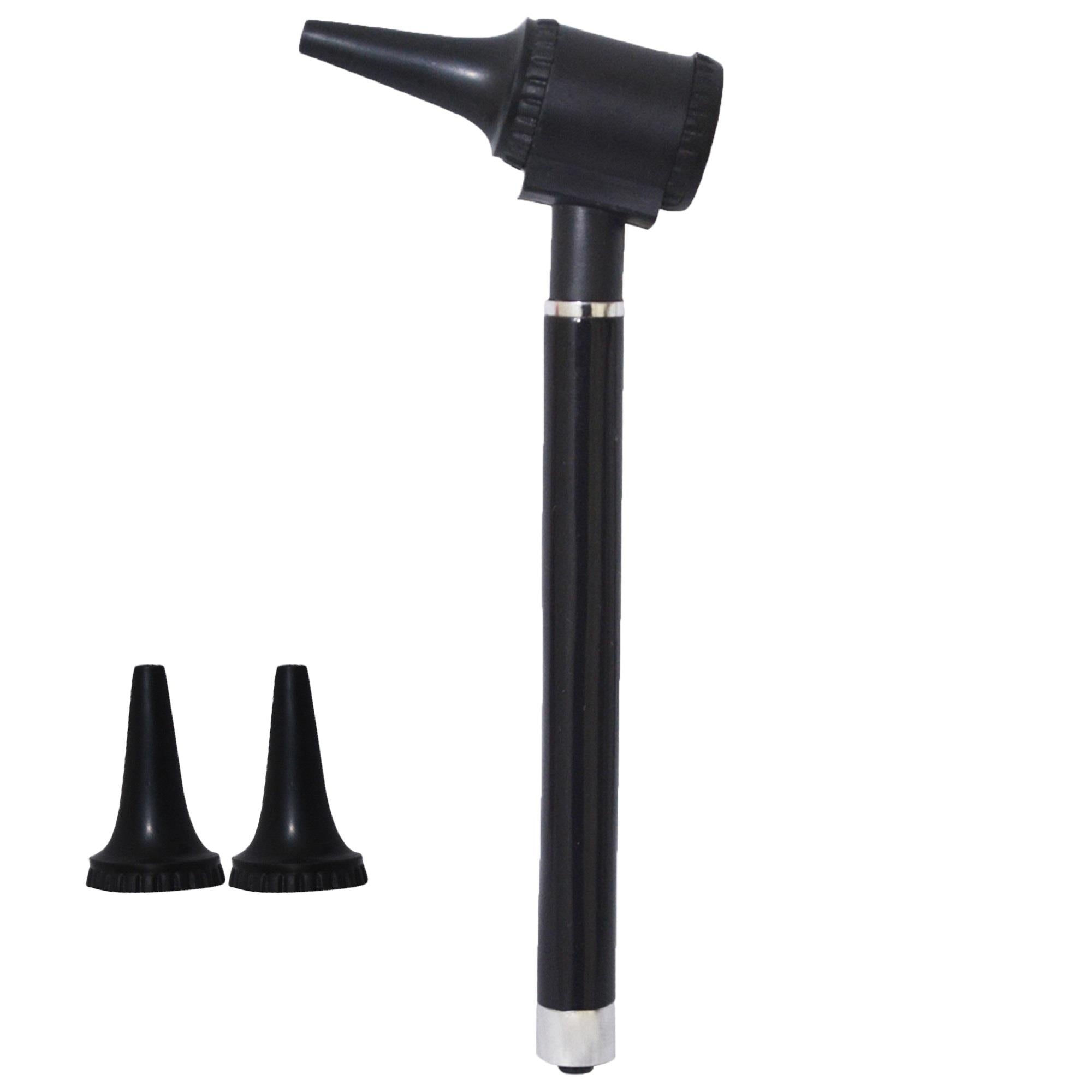ENT Optic Fiber Otoscope With LED Bulb - Medical Ear Examination Tool, Includes 3 Speculums
