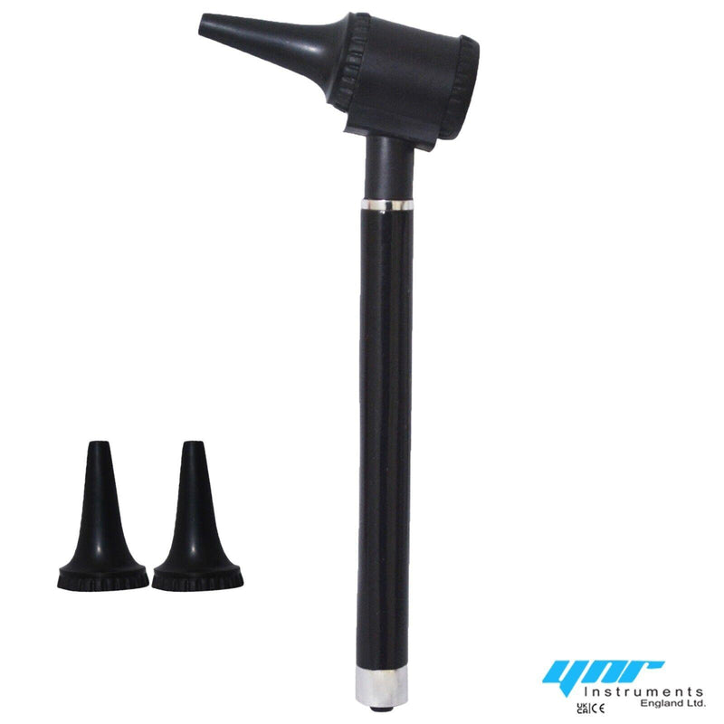 ENT Optic Fiber Otoscope LED Bulb Medical Ear Examination diagnostic 3 Speculums